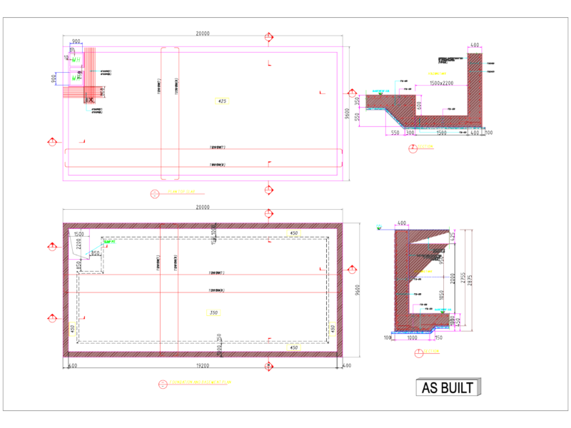 Raw Water Tank Structural Plans