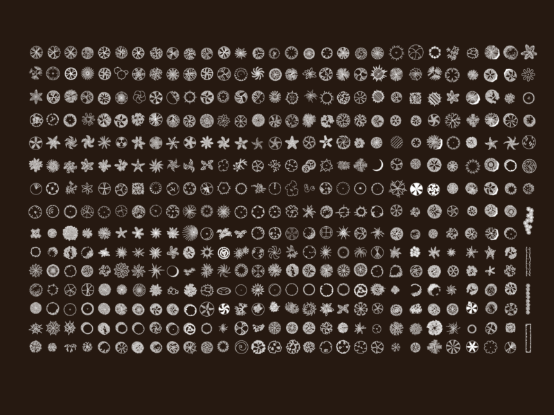 Comprehensive Library of Architectural Tree and Vegetation Plan Symbols