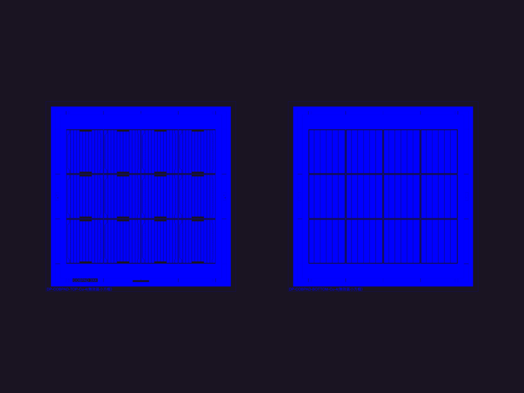 COBPAD 3X4 Wafer Layout