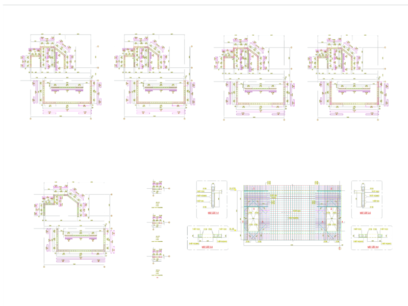 Reinforced Concrete Wall Structural Details and Sections