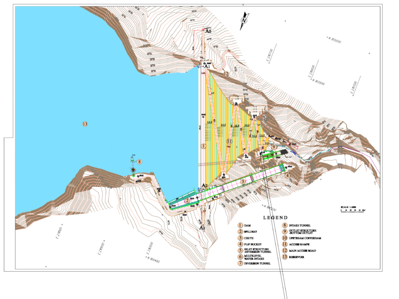 Reservoir Structure General Plan