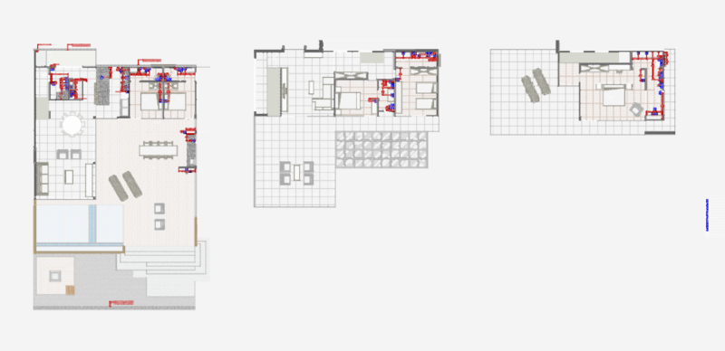 Residential Hydraulic Floor Plans