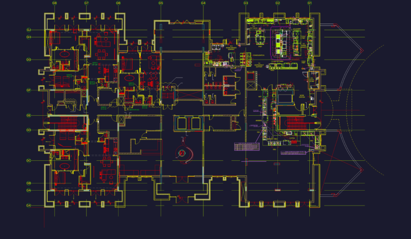Restaurant Electrical Layout Plans and Kitchen Services Schedule