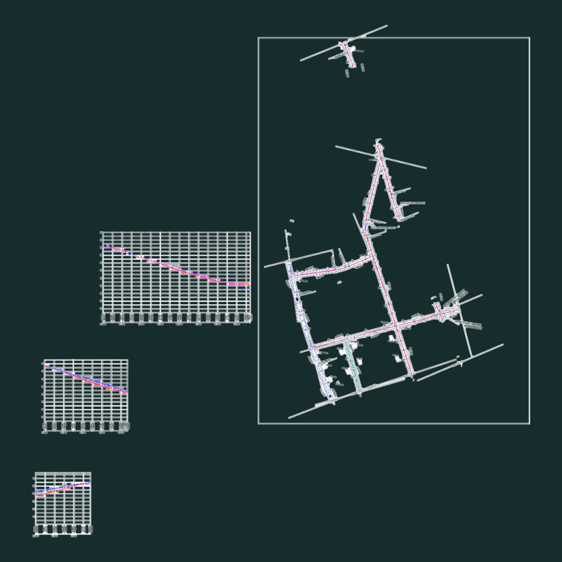 Internal Road Network Plan and Profile DWG