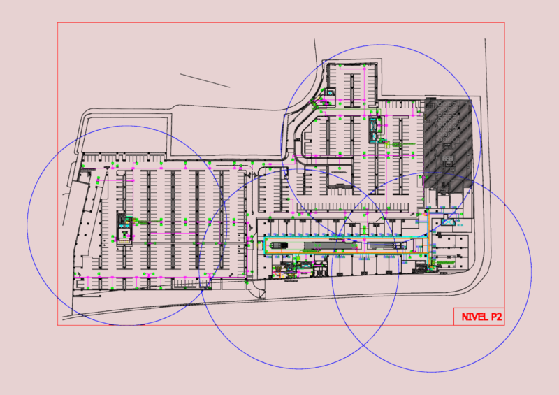 Santiago center architectural and security plans