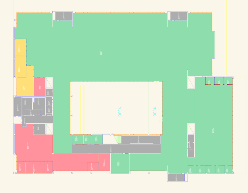 Robert E. Kennedy Library Third Floor Architectural Plan