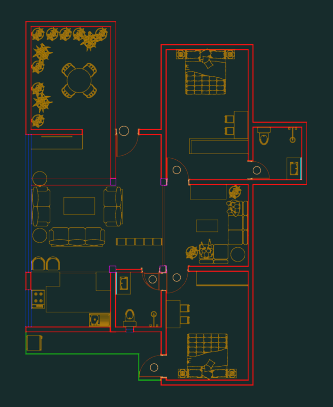2 Bedroom Apartment Plan