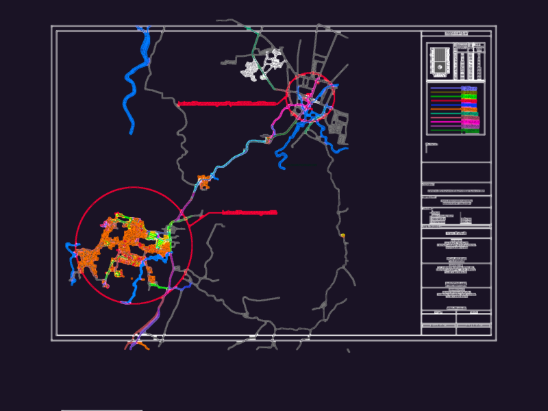Situation map of regional water supply system in Subang