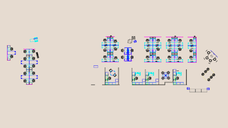 Steelcase Office Layout Plan
