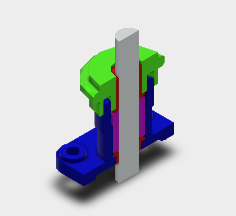 STUFFING BOX 3D Mechanical Assembly