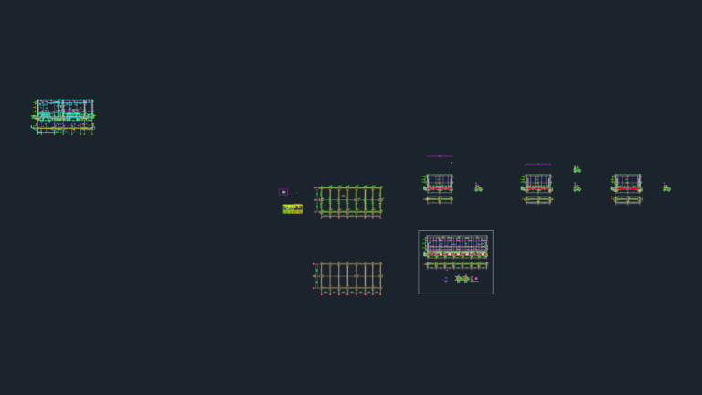 Structural drawing of reinforced concrete tie beams with rebar schedules and section details.