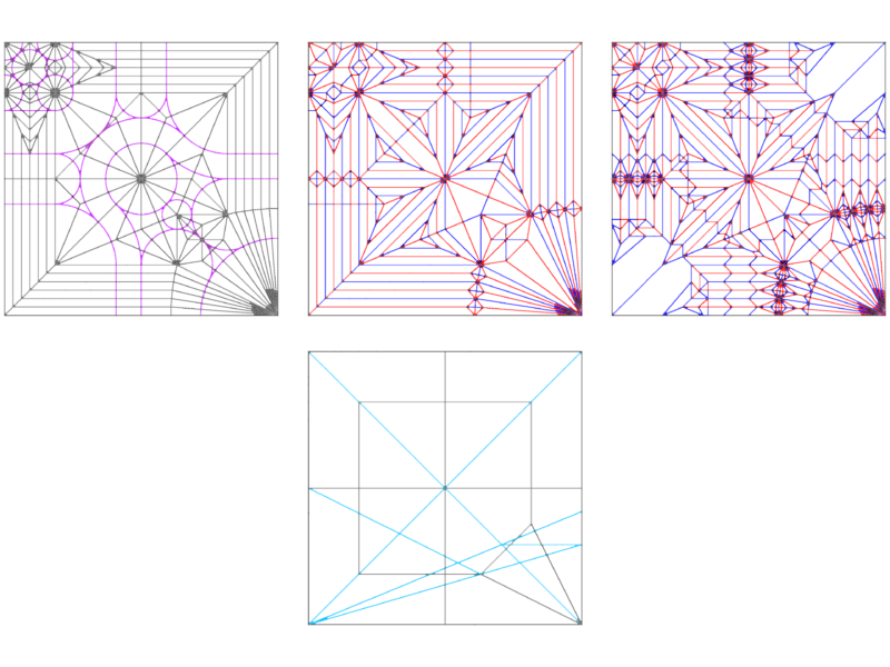 Technical Crease Pattern for Folding a Complex Origami Dragon