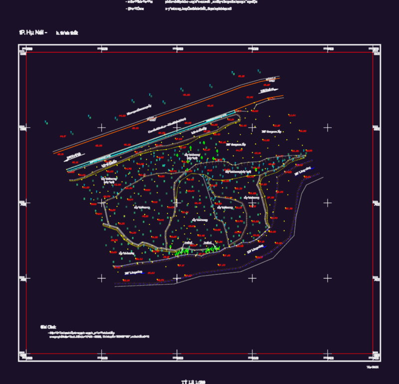 Topographic Site Survey for Petrol Station Project in Hanoi