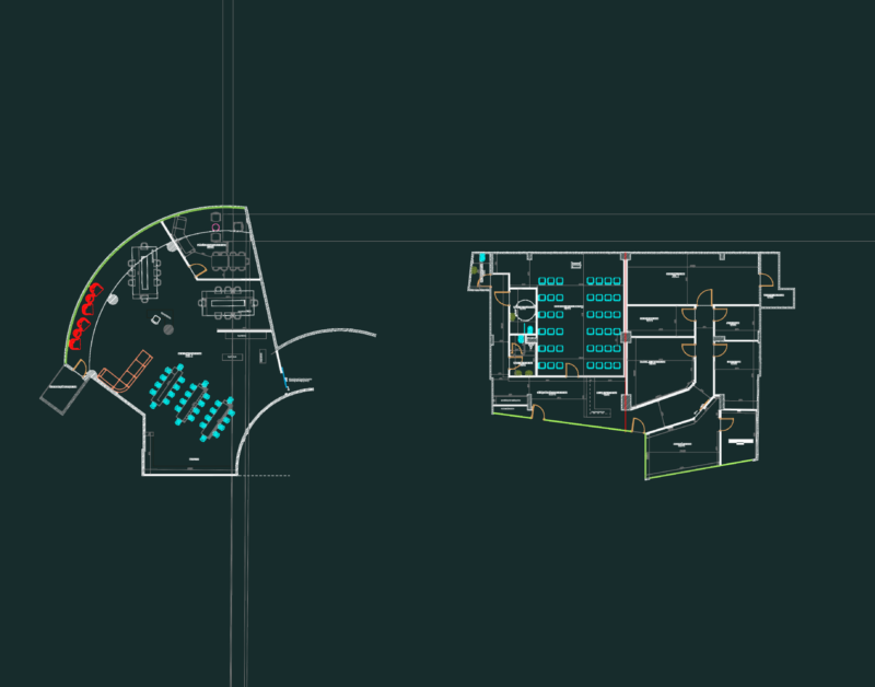 Turkey dental laboratory and technical workshop floor plan
