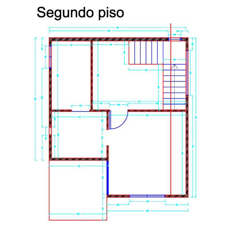 Two Story Residential House Extension Floor Plans