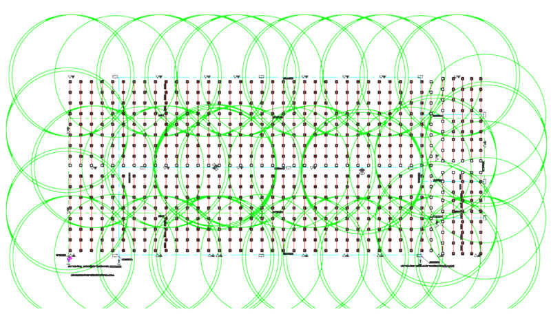 Vietnam Raw Materials Warehouse Fire System DWG Plan