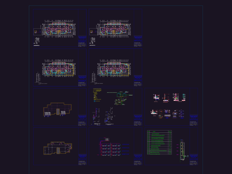 VILLAGE SANITARY DETAILS DWG