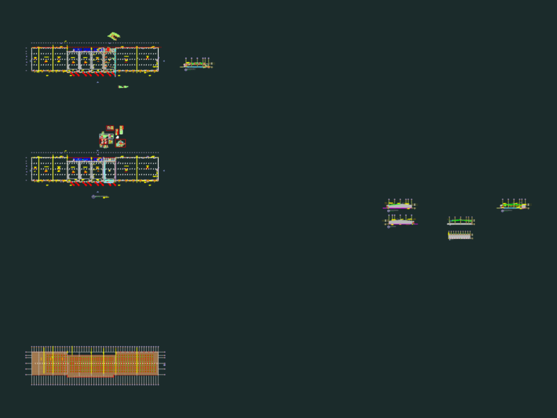 Warehouse Foam Firefighting Design DWG & Details