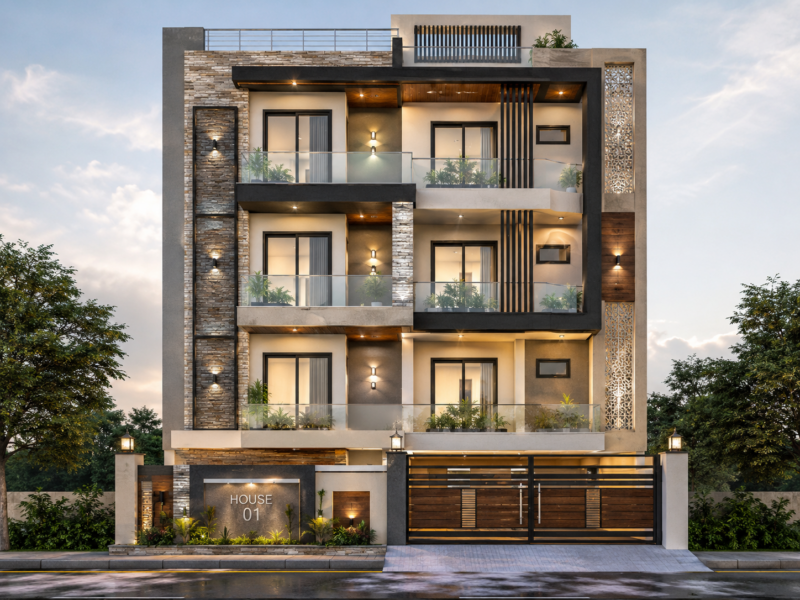 Building floor plan