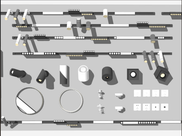 Preview of 500+ Premium SketchUp Lighting Components Library