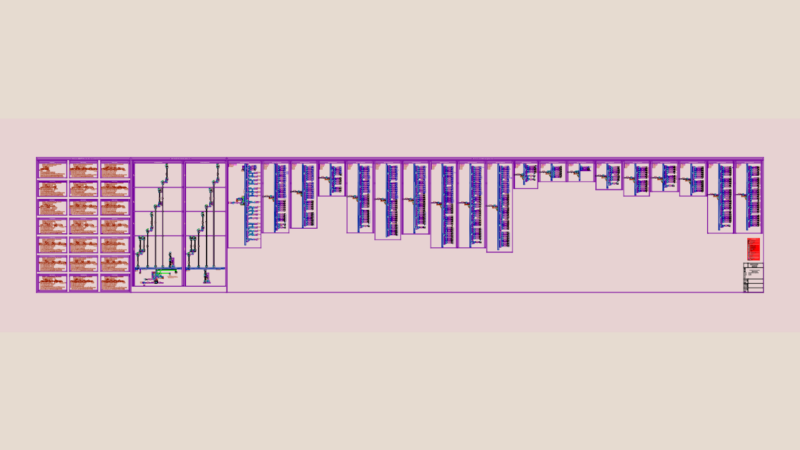 Single line diagrams for electrical distribution panels