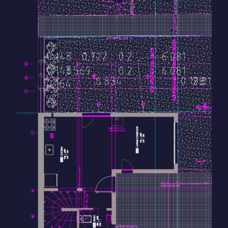 Architecture Floor Plans for Residential Project on Feliciano Rodriguez