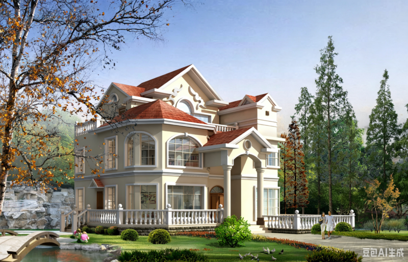 3‑Story European‑Style Detached Villa Complete CAD Drawings | 23 Sheets Full Set, Architecture‑Structure‑Plumbing‑Electrical‑Courtyard House Plans