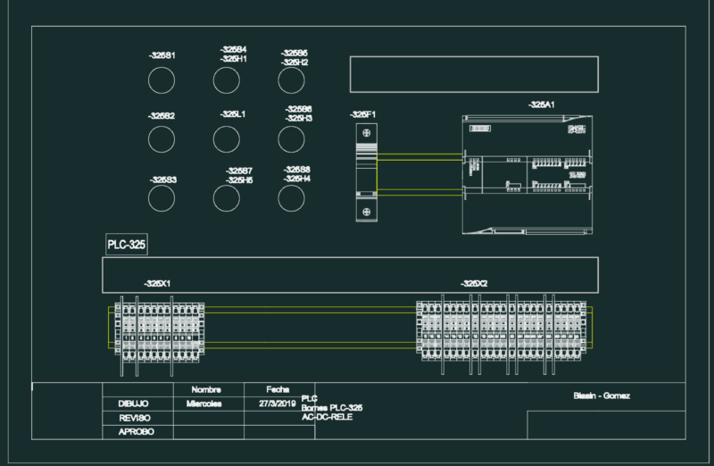 Siemens S7-1200 PLC Layout