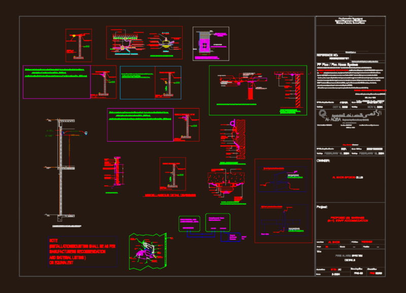 Fire Alarm System Details