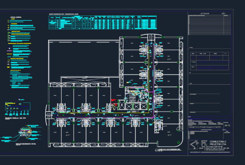 HARMONY MEDICAL CENTER ELECTRICAL DWG