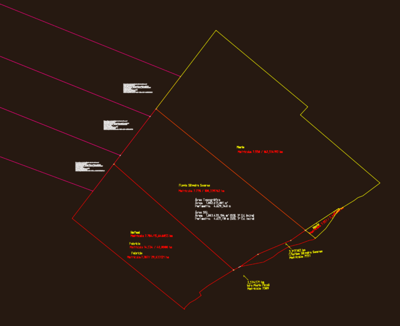 Brazil Land Survey DWG