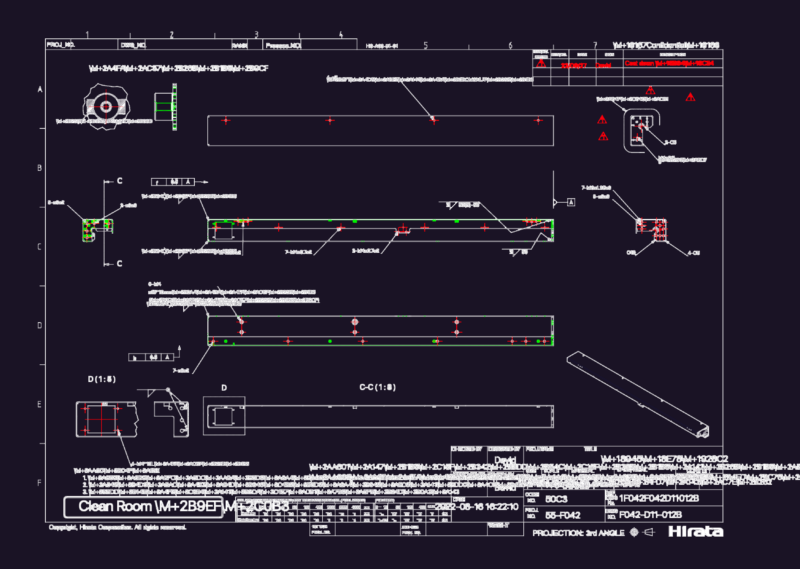 HIRATA F042-D11-012B DWG