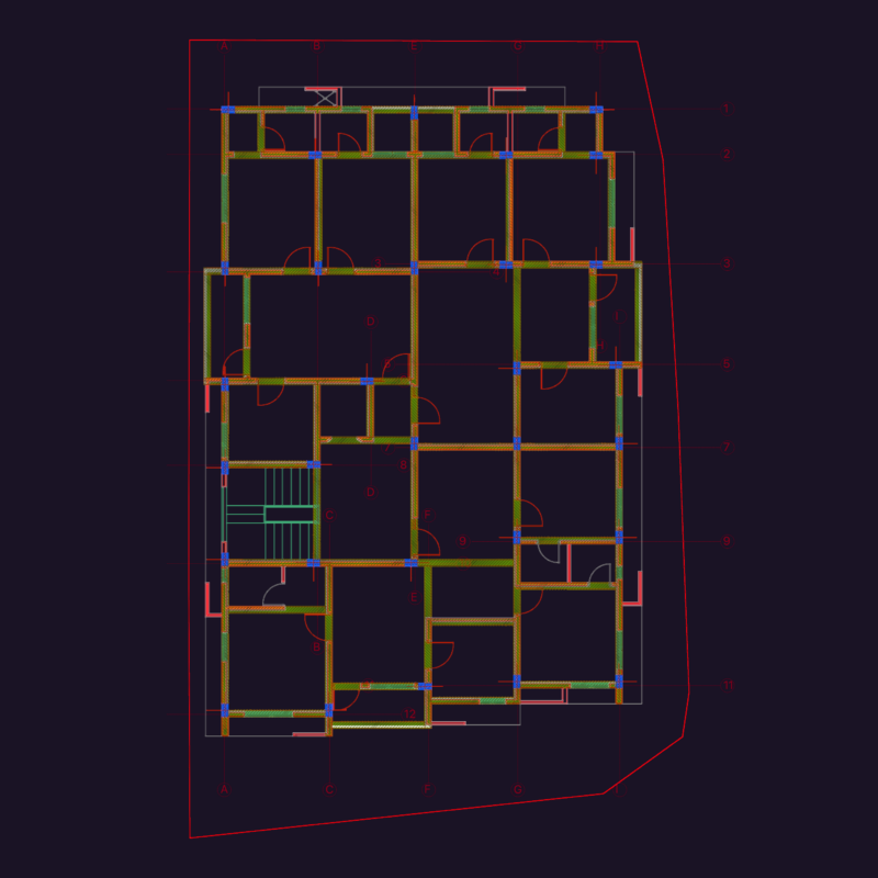 Small Apartment Building Plans