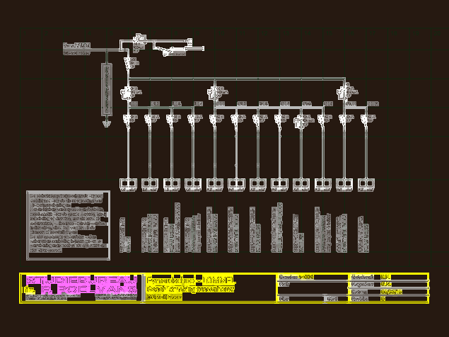 Electrical schema for ground floor renovation of Eymardschool Lommel
