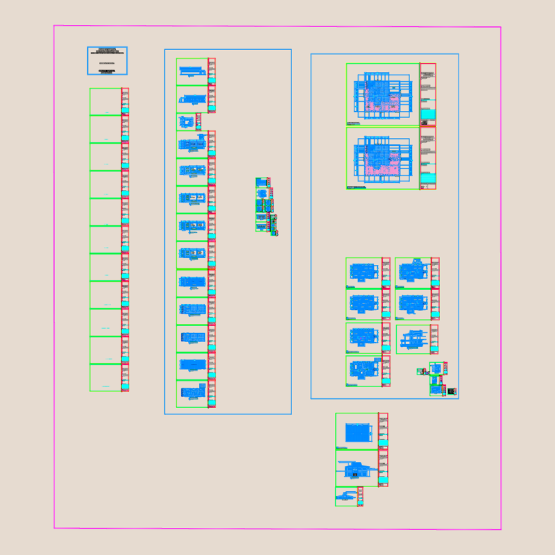 Government Office Architectural and Structural Detail Design Plans