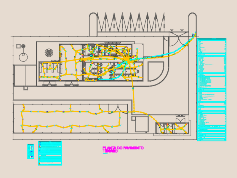 Ground Floor Electrical DWG with Load Table & Materials