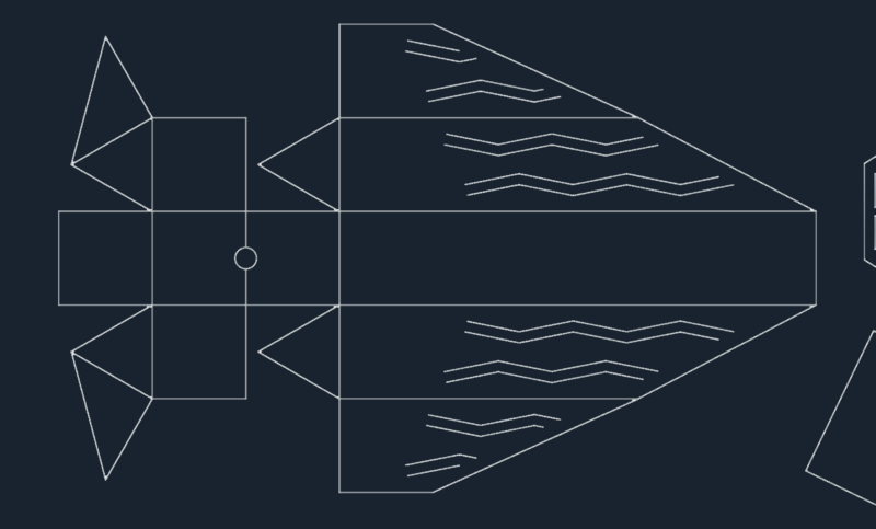 Hexagonal Fire Pit Sheet Metal Fabrication Flat Pattern Detail