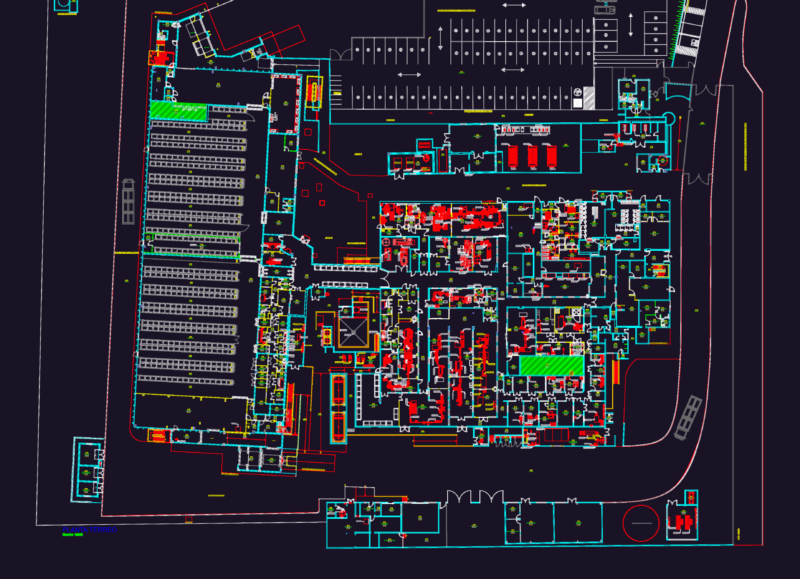 Pharmaceutical Production Plant General Layout – Chiesi