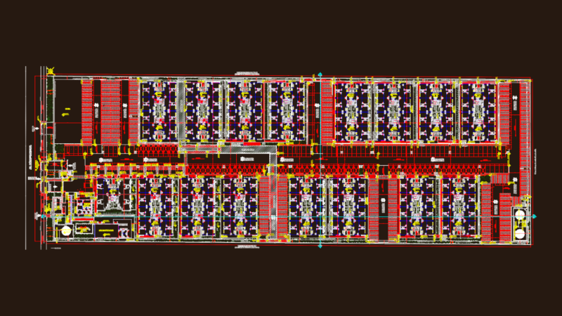 General Site Plan for MRV Feira Palace Apartment Complex