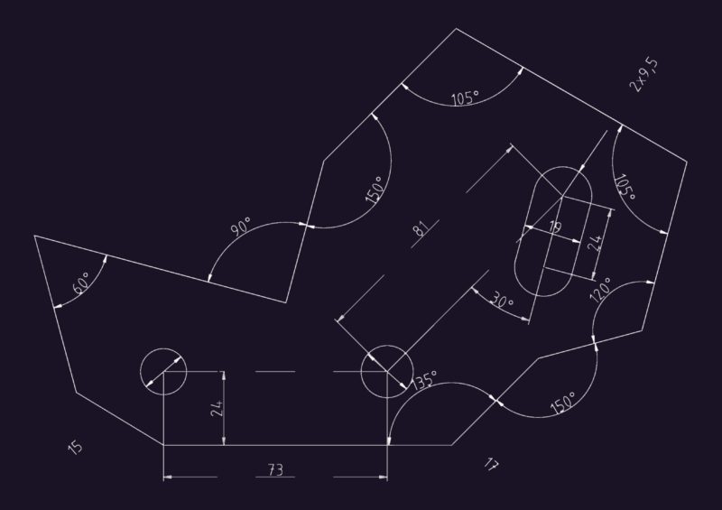 Mechanical Geometry Practice Exercise