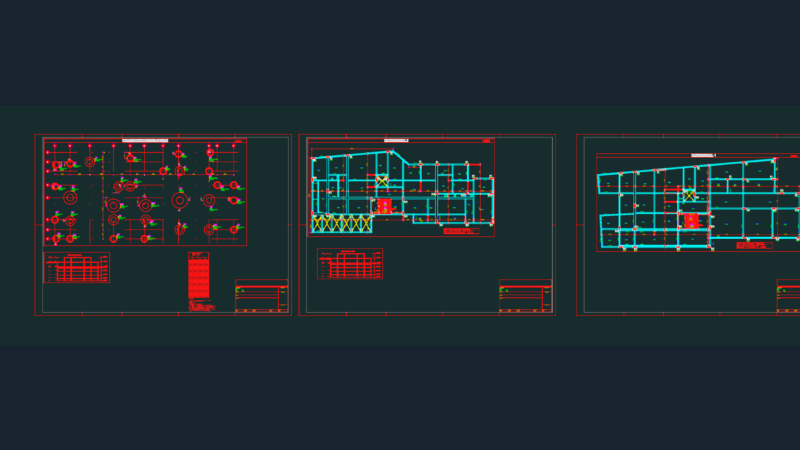 Multi-Level Geometric Foundation Layout And Structural Formwork For Basements