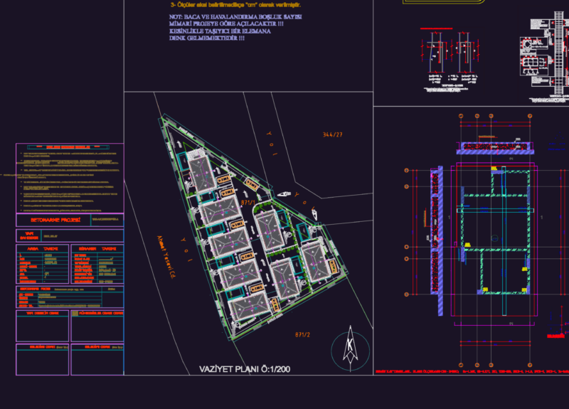 Multi Villa Structural Plans