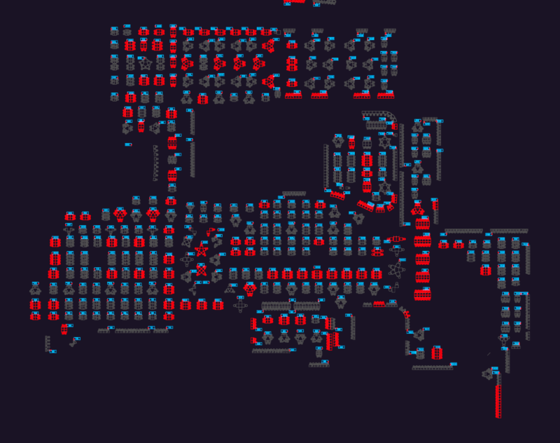 Casino gaming floor layout