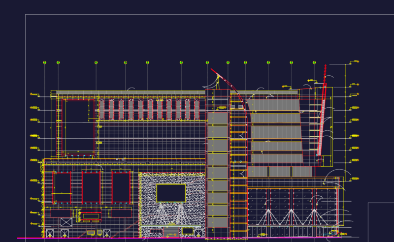 Shopping Leblon facade elevation