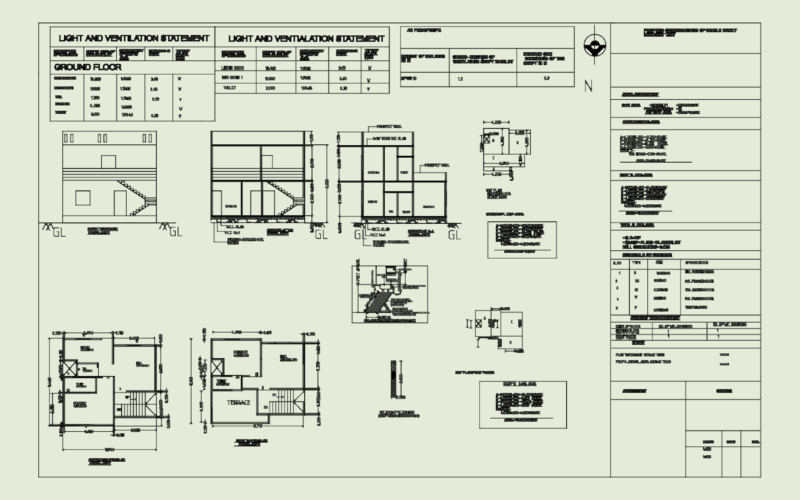 Single Family Resident Unit Complete Project Set