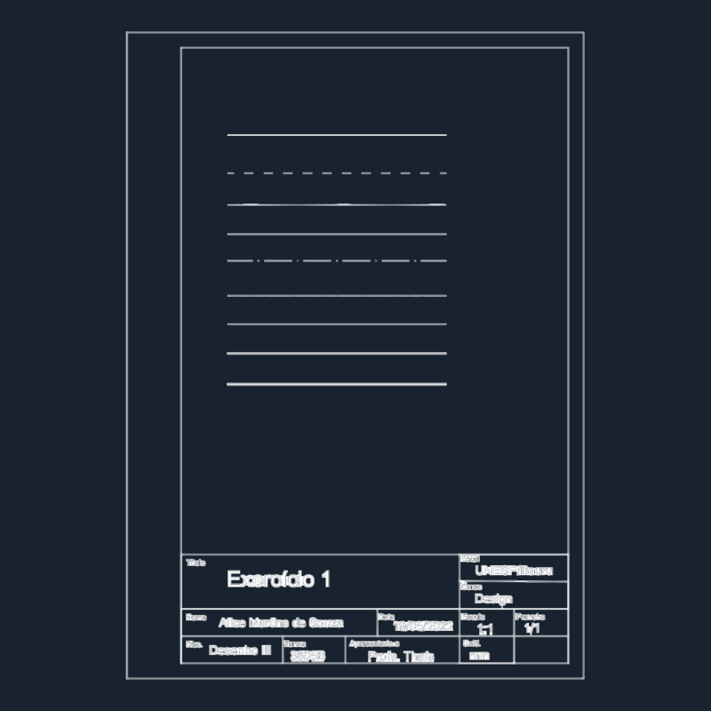 Standard ISO A4 and A3 Technical Drawing Templates