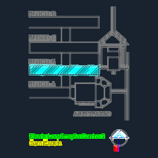 UNISINOS University Block 2B DWG Plans & Sections