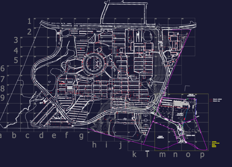 Unitec electrical site plan