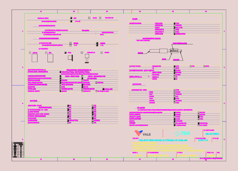 Functional data sheet diagram for an industrial electrical control panel with wiring and terminal specifications.