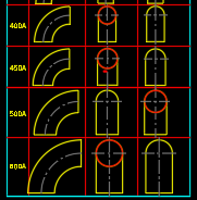 A collection of SUS (stainless steel) pipe fittings